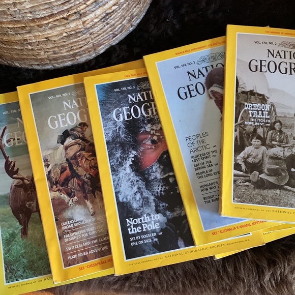 🎁 FREE Vintage National Geographic Magazine 70’s- 80’s - Picture 2 of 3